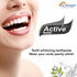 Dr. Morepen Active Smile Charcoal Toothpaste for Teeth Whitening And Bad Breath Removal